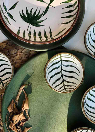 Khan Elsaada Palm Leaves Dinner Set
