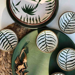 Khan Elsaada Palm Leaves Dinner Set