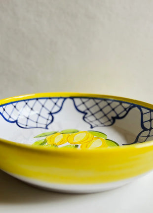 Khan Elsaada Sorrento Round Pasta Platter