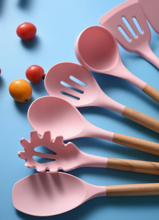 Silicone Kitchen Tools Set (19 Pcs)