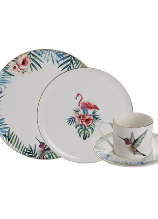 Porland Exotic Tea & Cake Set - 19 Pieces for 6 people