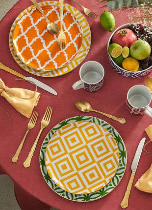 Porland Morocco Bowl - Turquoise, 18cm