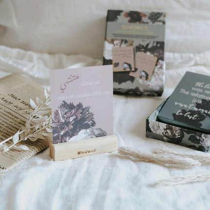 The Words Co Divorce - Affirmations Cards Box
