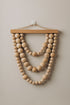 The Words Co Wooden Bead Garland Hanging