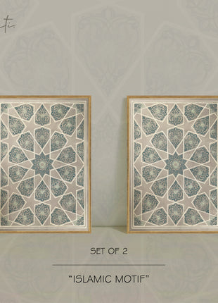 Revati Oil painting (Islamic Pattern Collection)