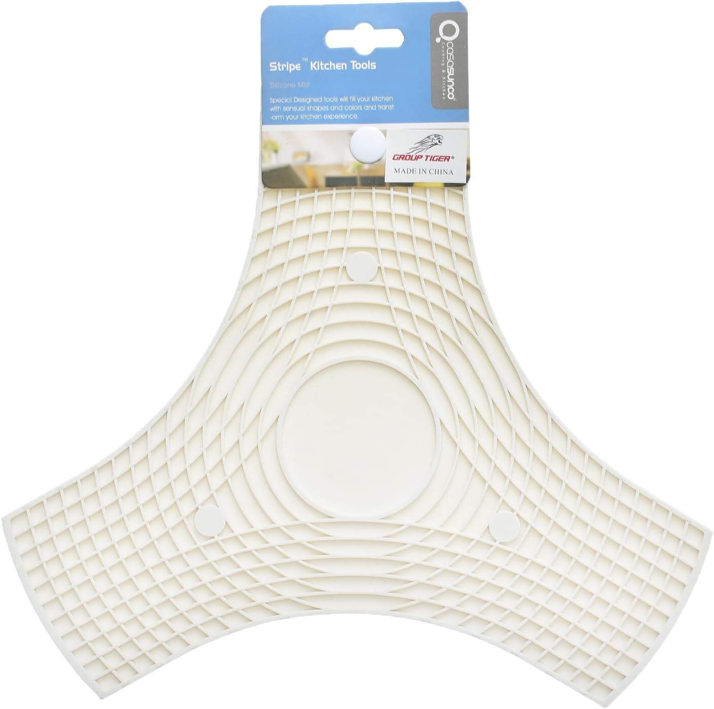 Danny Home Silicone Trivet for Hot Pots and Pans