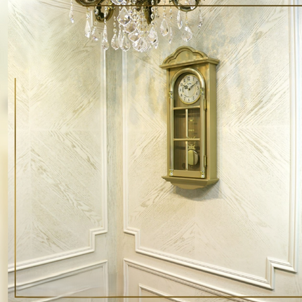 Big Ben Pendulum Wooden Wall Clock