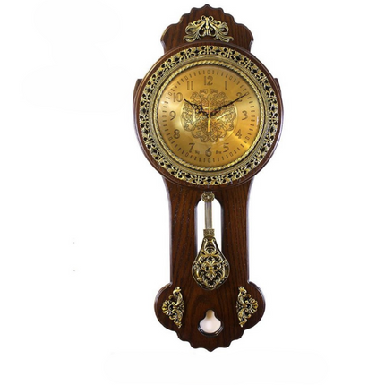 Big Ben Pendulum Wooden Wall Clock