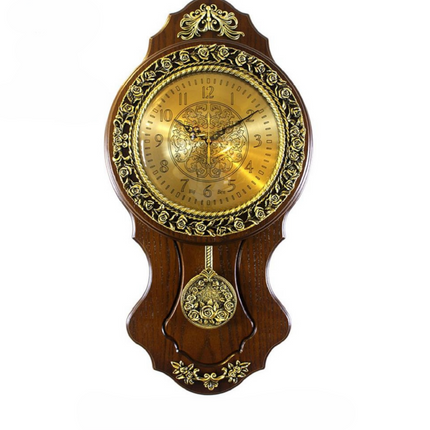 Big Ben Pendulum Wooden Wall Clock