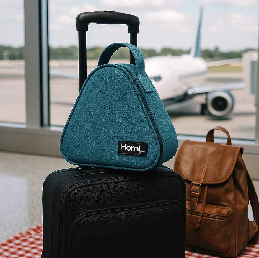 Homi Plus Triangle Shaped Thermal Bag - Turquoise