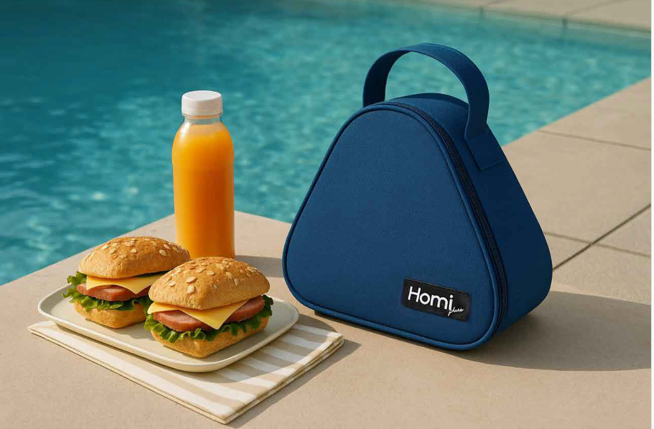 Homi Plus Triangle Shaped Thermal Bag - Blue