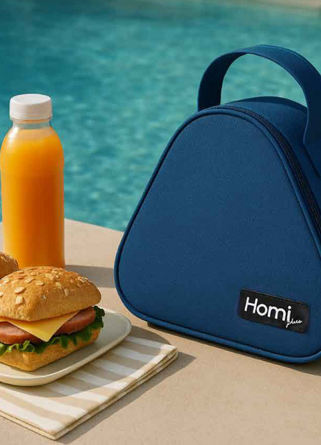 Homi Plus Triangle Shaped Thermal Bag - Blue
