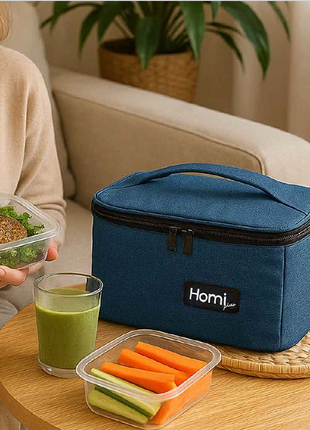 Homi Plus Thermal Bag  6 L - Blue