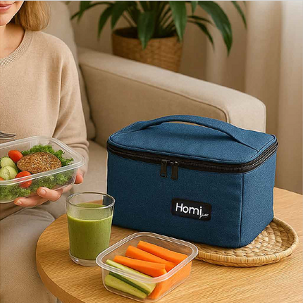 Homi Plus Thermal Bag  6 L - Blue
