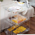 Zee Designs Plexi Glass Bar Cart