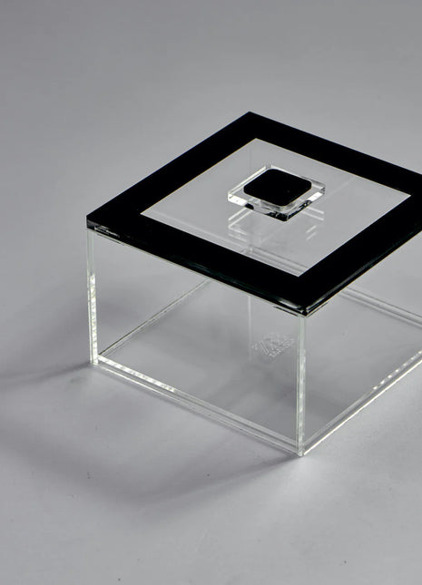 Zee Designs Plexiglass Solid Small Squared Box