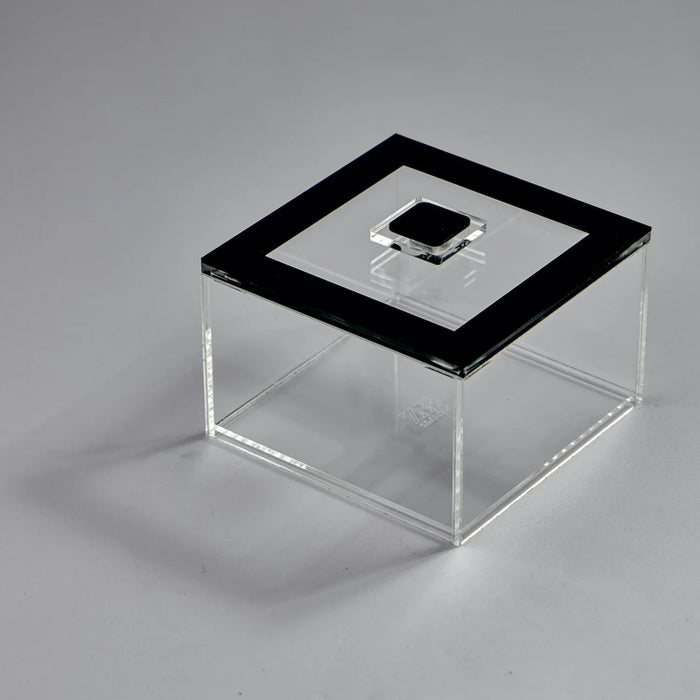 Zee Designs Plexiglass Solid Small Squared Box