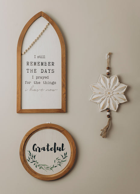 The Words Co Star-Shaped Wall Hanging