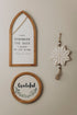 The Words Co Star-Shaped Wall Hanging