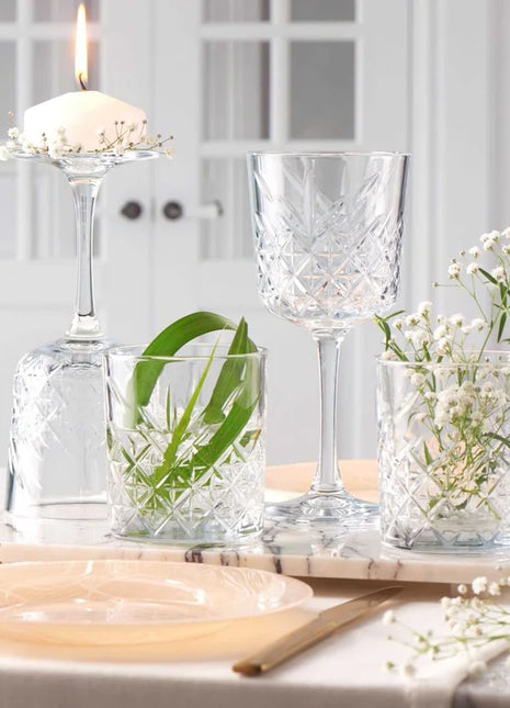 Pasabahce Timeless Old Fashioned Glass - 420ml