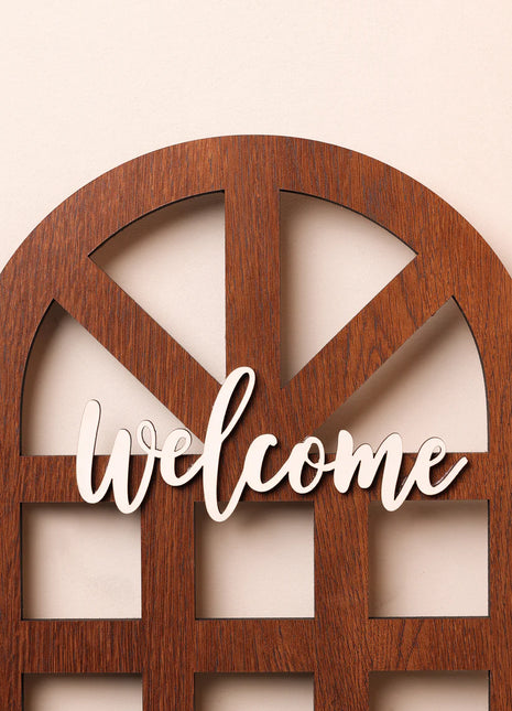 The Words Co Warm Welcome Arch