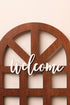 The Words Co Warm Welcome Arch