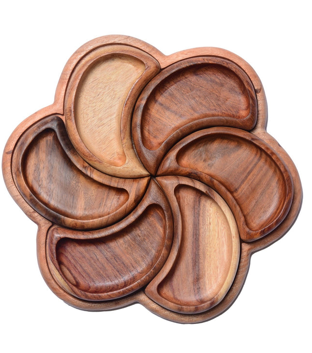 wooden-serving-platter-flower-shape-30-cm