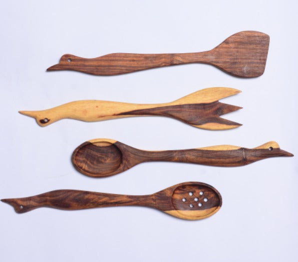 Wooden Utensils (4 Pieces)