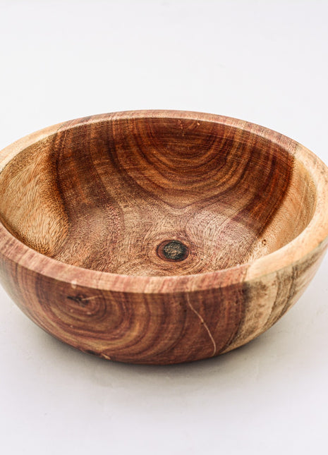Natural Wood Bowl (Different Sizes)