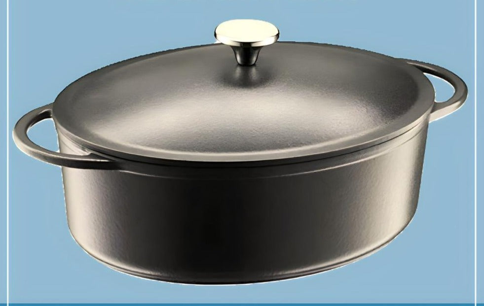 Dutch Oven (Oval) - Alma Cast Iron