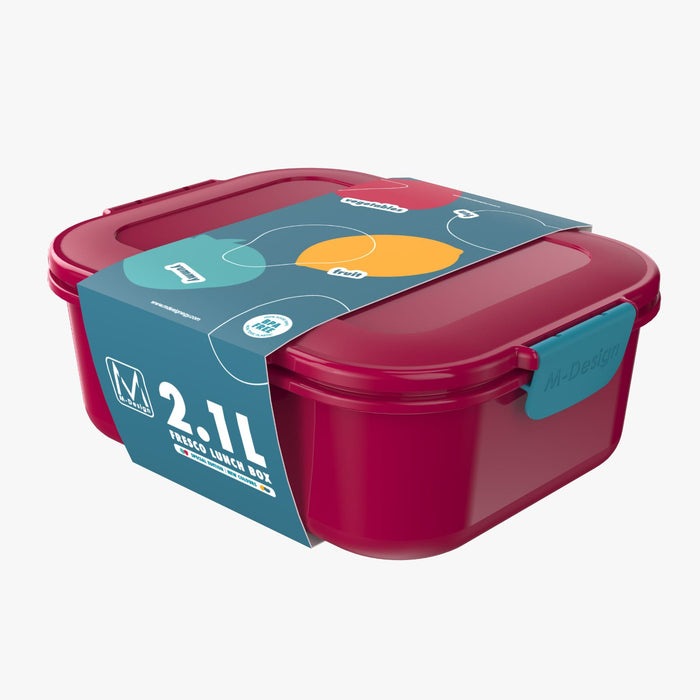 The New M-Design Fresco Lunch Box - 2100ml