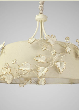 T.Art Gallery 8 Lamps Tree Leaves Chandelier (with chapeau)