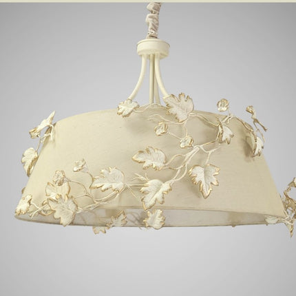 T.Art Gallery 8 Lamps Tree Leaves Chandelier (with chapeau)