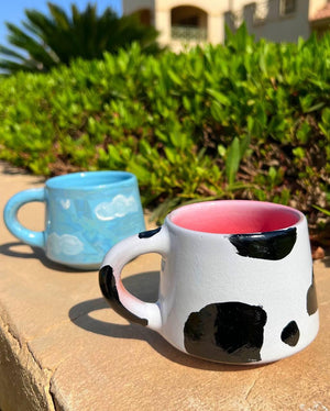 Piece of Sara Cow mug