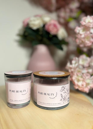 Cocoon Pure Beauty Candle - Sweet Vanilla & Fruity Patchouli Blend