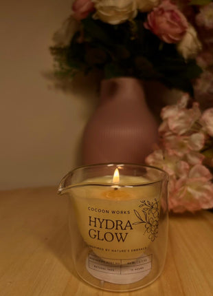 Cocoon Hydra Glow Body Shimmer Oil Candle