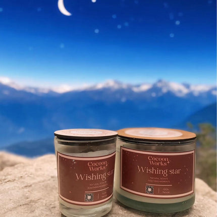 Cocoon Wishing Star Candle