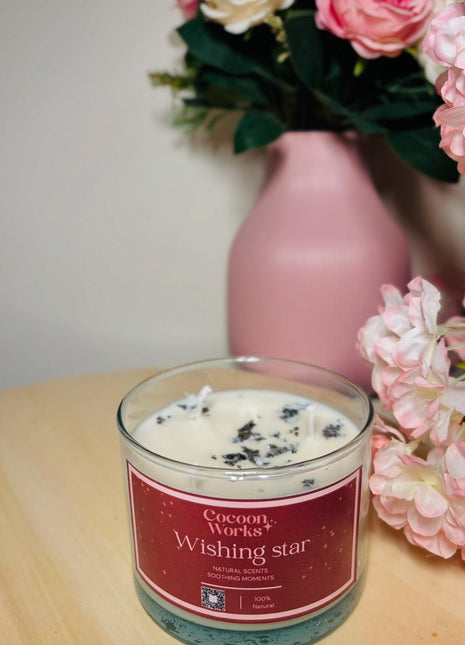 Cocoon Wishing Star Candle