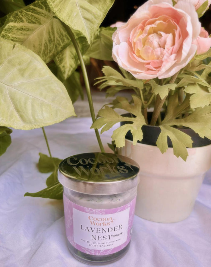 Cocoon Lavender Nest Candle