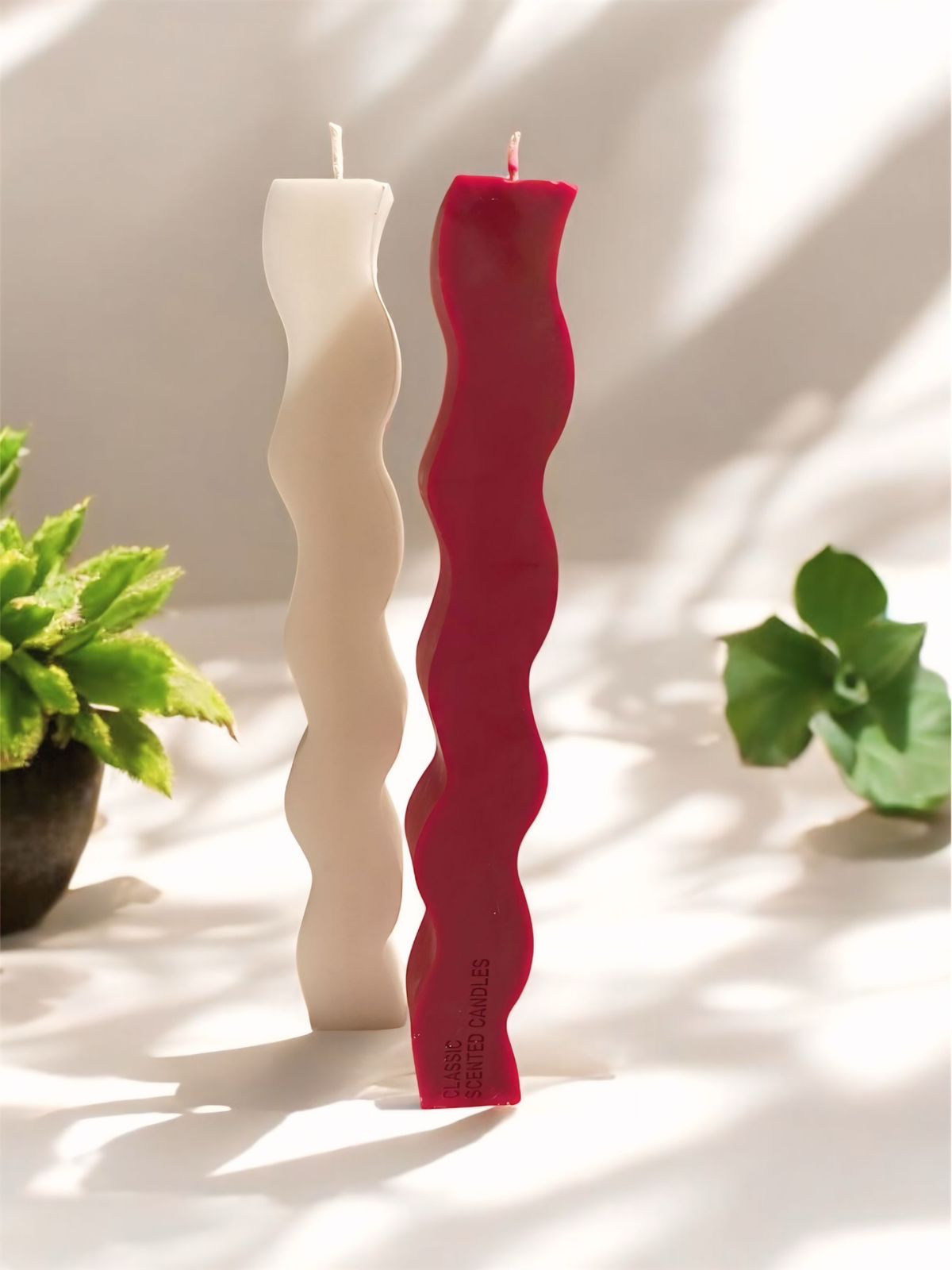 Cocoon Tall Candle Set