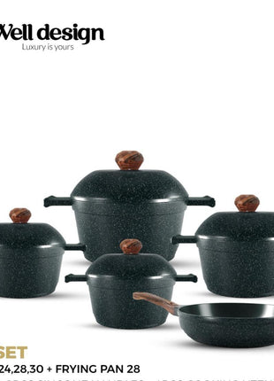 Well Design 9 Pcs Die-Cast Set