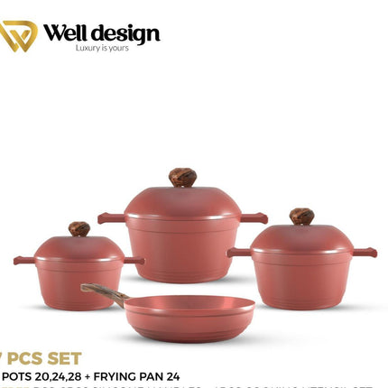 Well Design 7 Pcs Die-Cast Set