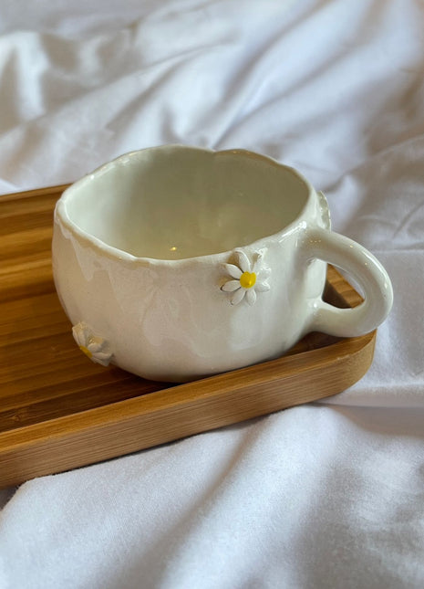 Terratale White Daises Mug 🌼