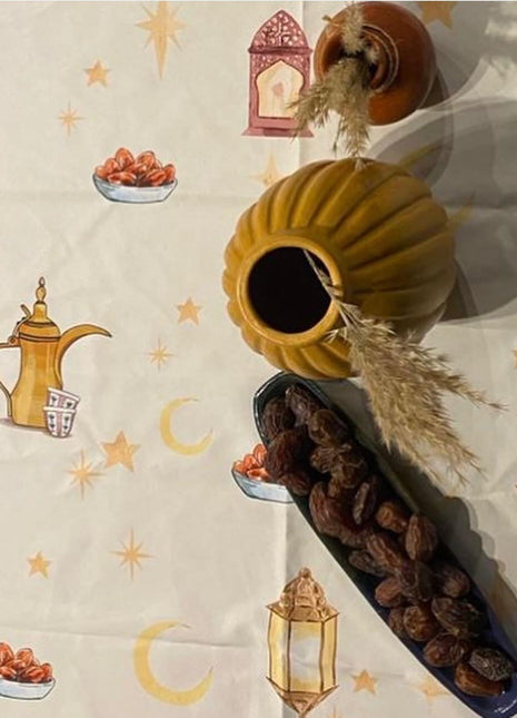 Mantile Tamr & Qahwa Tablecloth