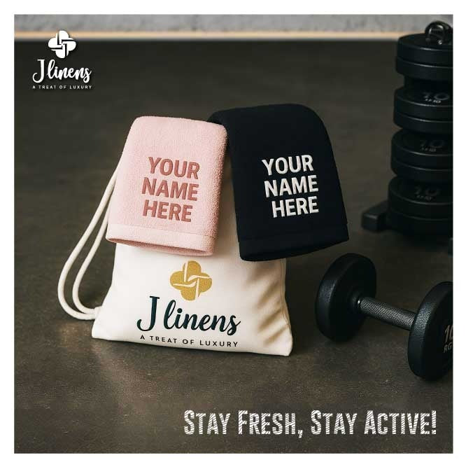 J Linens Premium Sports Towels