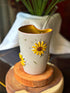 Piece of Sara Sunflower Shines Straw Cup