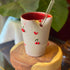 Piece of Sara Cherry Straw Cup