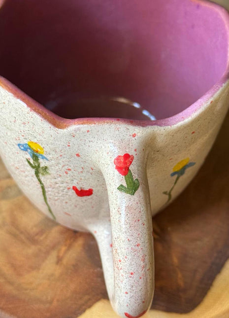 Piece of Sara Mauvy Gardenia Mug