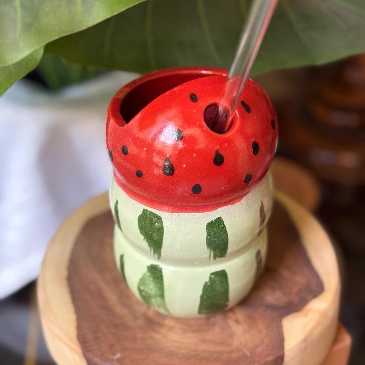 Piece of Sara Bateekha Straw Cup 🍉