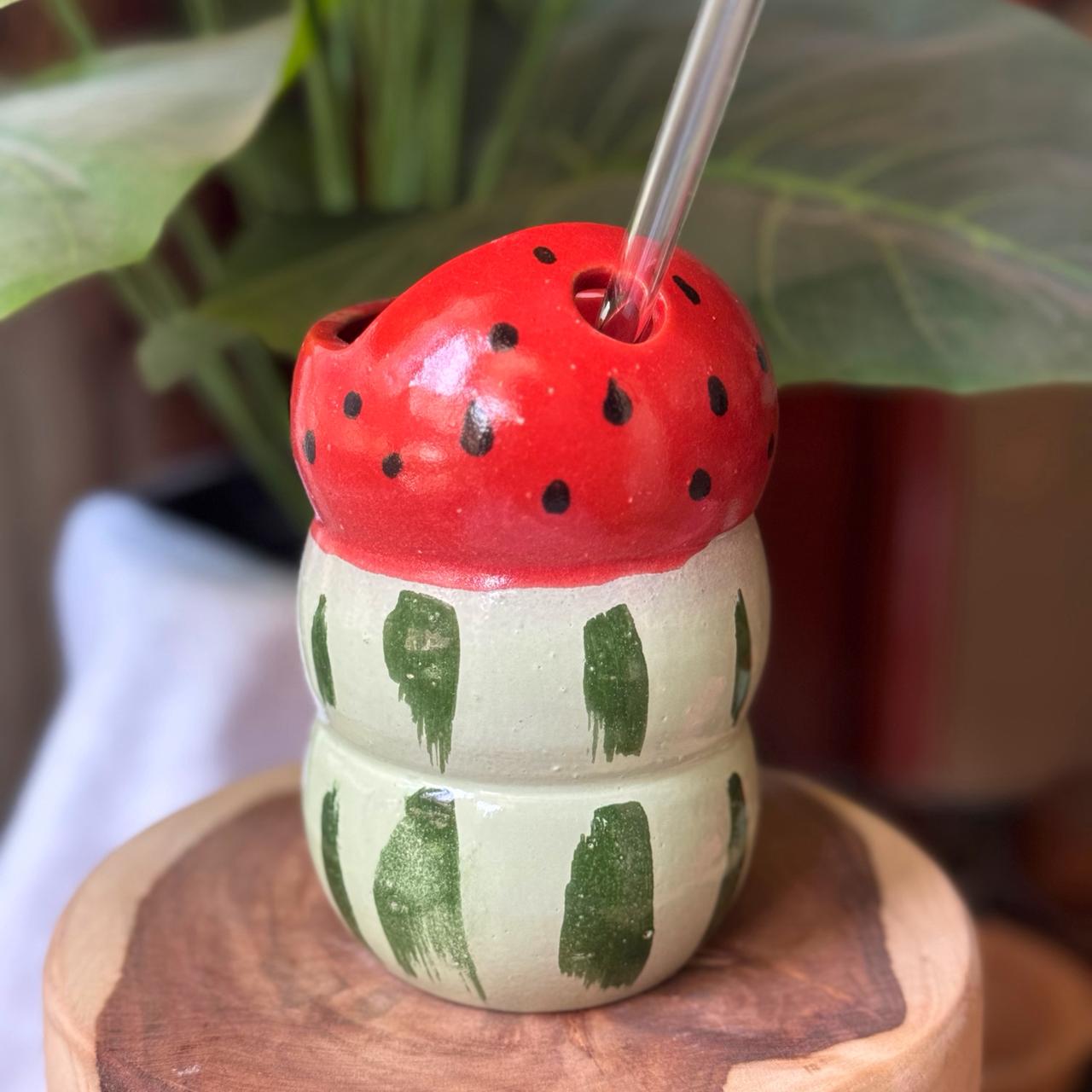 Piece of Sara Bateekha Straw Cup 🍉
